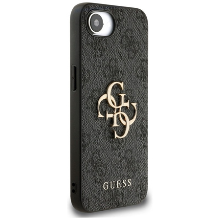 Guess 4G Big Logo - Etui do iPhone 16e (czarny) (GUHCPSE44GMGGR)