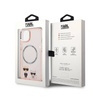 Karl Lagerfeld Karl & Choupette Aluminium MagSafe - Etui iPhone 14 Plus (różowy) (KLHMP14MHKCP)