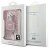 Guess IML Flowers With Pearl Strap MagSafe - Etui iPhone 16 (różowy) (GUHMP16SHFWBRCESP)