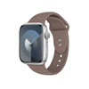 Crong Liquid - Pasek do Apple Watch 44/45/46/49 mm (brązowy) (CRG-44LQB-BRW)