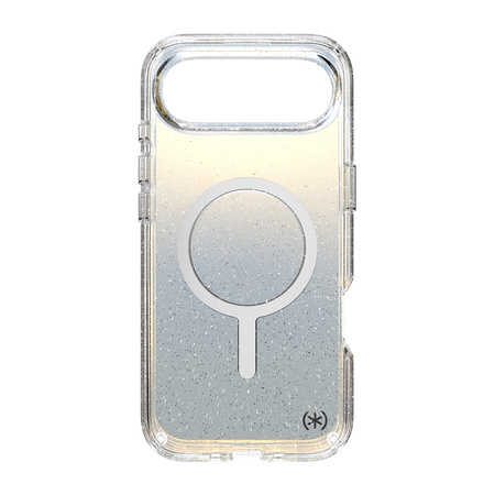 Speck Presidio Lux MagSafe - Etui iPhone Air (Hyper Mirror Glitter / Silver Metallic) (151019-3274)