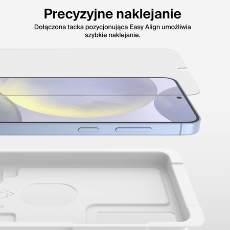 Belkin Szkło na Samsung S25+ / S24+, InvisiGlass, z aplikatorem (OVB049HQ)