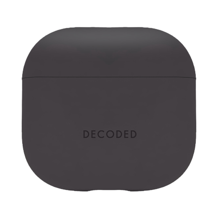 Decoded Silicone Aircase - silikonowa obudowa ochronna do AirPods 4 gen. (charcoal) (D25AP4C1SCL)