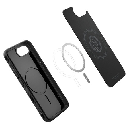 Spigen Liquid Air Mag MagSafe - Etui do iPhone 16e (Matte Black) (ACS09151)