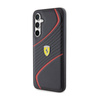 Ferrari Twist Metal Logo - Etui Samsung Galaxy S23 FE (czarny) (FEHCS23FEPTWK)