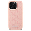 Karl Lagerfeld Hot Stamp MagSafe - Etui iPhone 16 Pro Max (różowy) (KLHMP16XPKHPORPP)