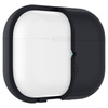 Spigen Silicone Fit Strap -  Etui do Apple AirPods Pro 1 / 2 (Czarny) (ACS05479)