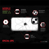 Element Case Special Ops X5 - Pancerne etui iPhone 14 (Mil-Spec Drop Protection) (Clear/Black) (EMT-322-262FQ-02)