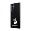 Karl Lagerfeld Silicone Choupette - Etui Samsung Galaxy S24 Ultra (czarny) (KLHCS24LSNCHBCK)