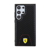 Ferrari Carbon Stitched Bottom - Etui Samsung Galaxy S24 Ultra (czarny) (FEHCS24LN3PUK)