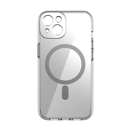 Moshi iGlaze MagSafe - Etui iPhone 14 Plus (Luna Silver) (99MO137206)