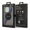 BMW Tricolor Stripes MagSafe - Etui iPhone 14 Pro Max (Szary) (BMHMP14XHDTK)
