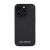 Karl Lagerfeld Quilted K Pattern - Etui iPhone 15 Pro (czarny) (KLHCP15LPQKPMK)