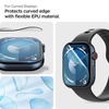 Spigen Elite Shield EZ Fit 2-Pack - Szkło hybrydowe do Apple Watch 10 46 mm (Przezroczysty) (AFL08579)