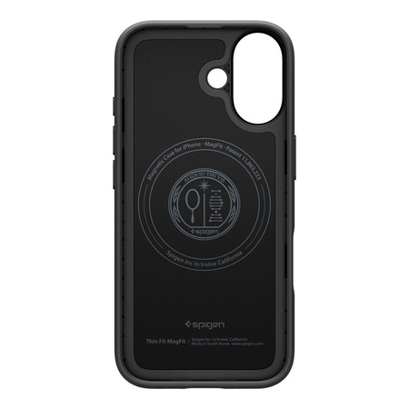 Spigen Thin Fit Mag MagSafe - Etui do iPhone 17 (Black) (ACS10373)