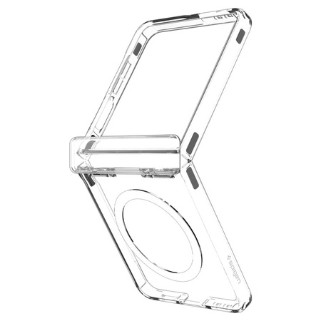 Spigen Ultra Hybrid Pro Mag MagSafe - Etui do Samsung Galaxy Z Flip 7 (Clear/White) (ACS09559)