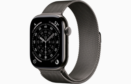 Apple Watch Series 11 GPS Cellular 46mm Koperta Tytan łupek/Bransoleta S/M (MFD34MP/A)