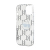 Karl Lagerfeld IML Choupette Head & Monogram - Etui iPhone 15 / 14 / 13 (przezroczysty) (KLHCP15SHKLPCHT)