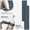 Crong Melange - Pasek magnetyczny do Apple Watch 44/45/46/49 mm (niebieski melanż) (CRG-44MEL-BLU)