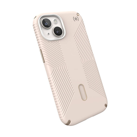 Speck Presidio2 Grip ClickLock & MagSafe - Etui iPhone 16e / iPhone 15 / iPhone 14 / iPhone 13 (Bleached Bone / Heirloom Gold / Hazel Brown) (150439-3214)