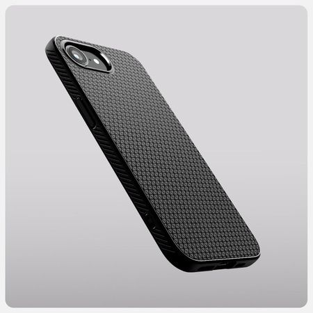 Spigen Liquid Air Mag MagSafe - Etui do iPhone 16e (Matte Black) (ACS09151)