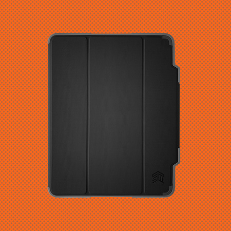 STM Dux Plus - Etui pancerne iPad 11" (2025) / 10.9" (2022) MIL-STD-810G z uchwytem Apple Pencil (Black) wersja EDU/COM (STM-222-388KX-01)