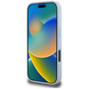 Guess Grained Big 4G Logo Small Classic Logo - Etui do iPhone 16 Pro Max (niebieski) (GUHCP16XPGT4MBB)