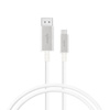 Moshi USB-C to DisplayPort Cable - Aluminiowa przejściówka z USB-C do DisplayPort 5K/60fps (srebrny) (99MO084102)