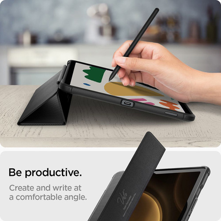 Spigen Rugged Armor Pro - Etui do Samsung Galaxy Tab S9 FE 10.9" (Czarny) (ACS06857)