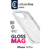 Cellularline Gloss Mag - Etui iPhone 14 Pro MagSafe (przezroczysty) (GLOSSMAGIPH14PROT)