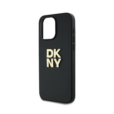 DKNY Wrist Strap Stock Logo - Etui iPhone 15 Pro Max (czarny) (DKHCP15XPBSWSK)