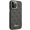 Guess 4G Metal Camera Outline Case – Etui iPhone 14 Pro Max (Czarny) (GUHCP14XHG4SHK)