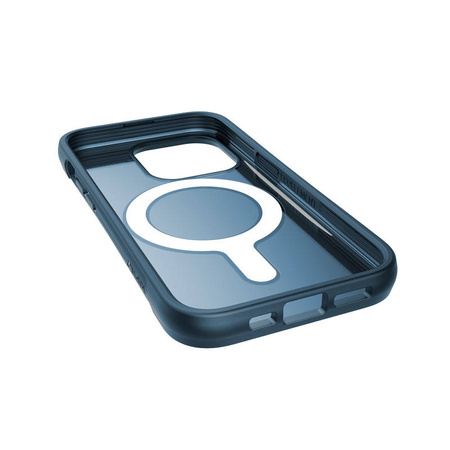 X-Doria Raptic Clutch MagSafe - Biodegradowalne etui iPhone 14 Pro (Drop-Tested 3m) (Marine Blue) (493253)