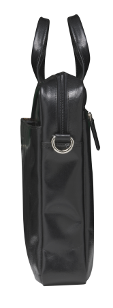 dbramante1928 Amalienborg - skórzana torba z paskiem na ramię oraz kieszenią na laptop 15" (black) (BG15GTBL1489)