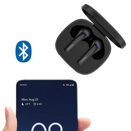 Belkin SOUNDFORM Motion Słuchawki bezprzewodowe douszne, czarne (AUC010BTBK)