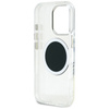 Guess IML Metal Colored Circle Classic Logo MagSafe - Etui do iPhone 16 Pro (czarny) (GUHMP16LHTDRCEDK)