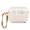 Guess Colored Glitter - Etui Airpods Pro (złoty) (GUAPUCG4GD)