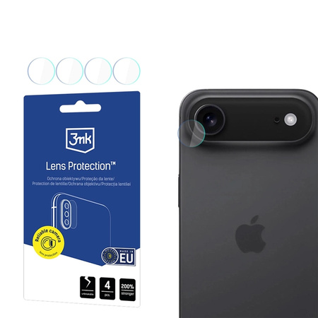3mk Lens Protection - Szkło na obiektyw aparatu iPhone Air (4 zestawy) (3MK_5903108675291)