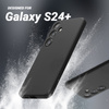 Crong Color Cover - Etui Samsung Galaxy S24+ (czarny) (CRGCOLRSGS24PBLK)