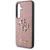 Guess Fixed Glitter Big 4G Metal Logo - Etui do Samsung Galaxy S25 (różowy) (GUHCS25SHG4SGP)