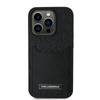 Karl Lagerfeld Cardslots Monogram - Etui iPhone 16 Pro (czarny) (KLHCP16LPGKHPRPK)