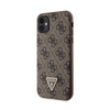 Guess Crossbody 4G Metal Logo - Etui iPhone 11 (brązowy) (GUHCN61P4TDSCPW)