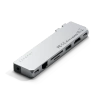 Satechi Pro Hub max - aluminiowy Hub z podwójnym USB-C do MacBooka - srebrny (ST-UCPHMXS)