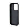 Guess Quilted Metal Logo - Etui iPhone 15 Pro (czarny) (GUHCP15LPSQSQSK)