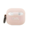 Karl Lagerfeld Silicone NFT Choupette Head 3D - Etui AirPods 3 (różowy) (KLA3RUNCHP)