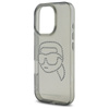 Karl Lagerfeld IML Rhinestones Karl Head - Etui do iPhone 16 Pro Max (czarny) (KLHCP16XHKHDCELK)