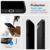 Spigen Liquid Air Mag MagSafe - Etui do iPhone 16e (Matte Black) (ACS09151)