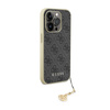 Guess 4G Charms Collection - Etui iPhone 15 Pro (szary) (GUHCP15LGF4GGR)