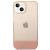 Guess Translucent - Etui iPhone 14 Plus (różowy) (GUHCP14MHGCOP)