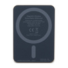 Guess 4G Strassed Metal Logo MagSafe - Power Bank indukcyjny 3000 mAh 5W MagSafe (złoty) (GUPBM3AL4DMD)